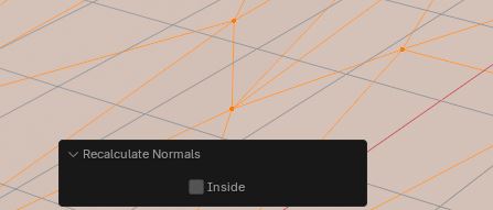 Normals Button