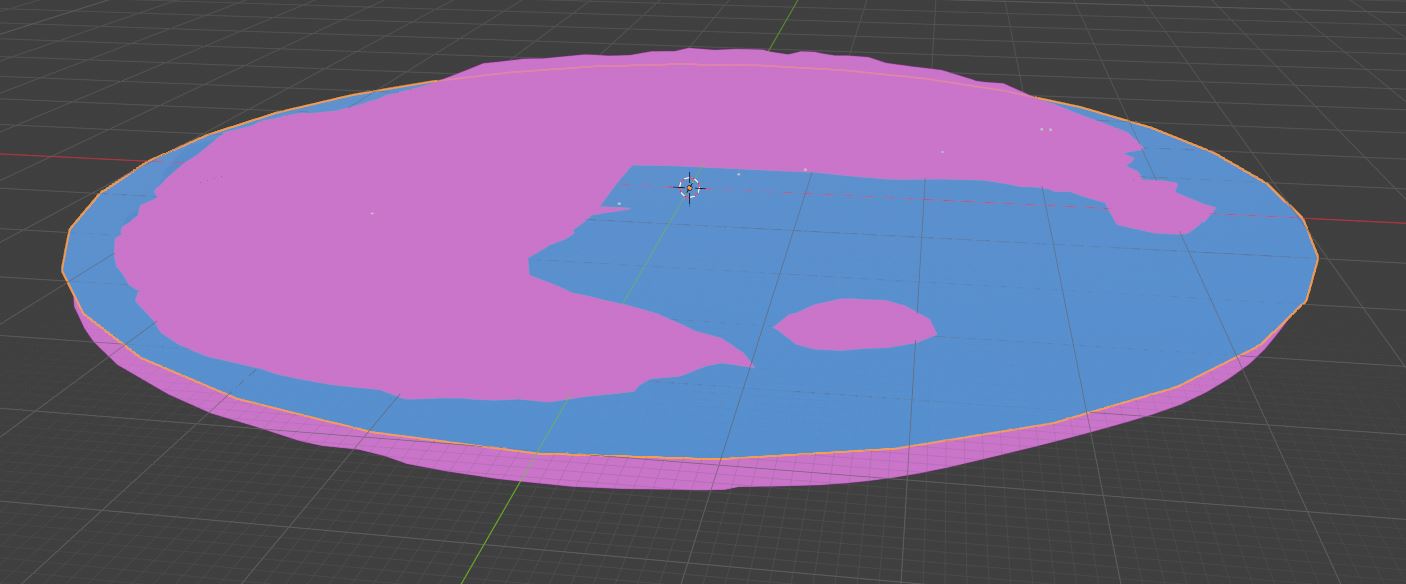 Water Plane Size