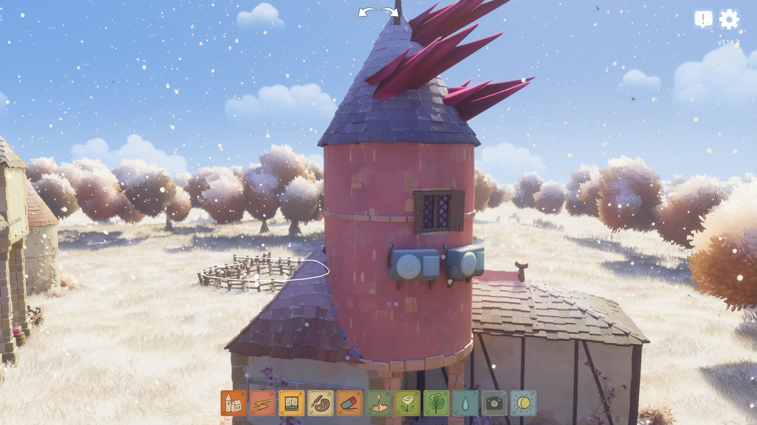 Mesh without edge splitting